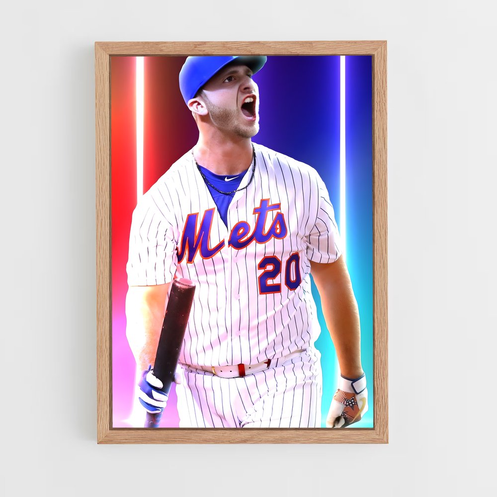 Poster Pete alonso casquette – affiche Baseball (vue 4)